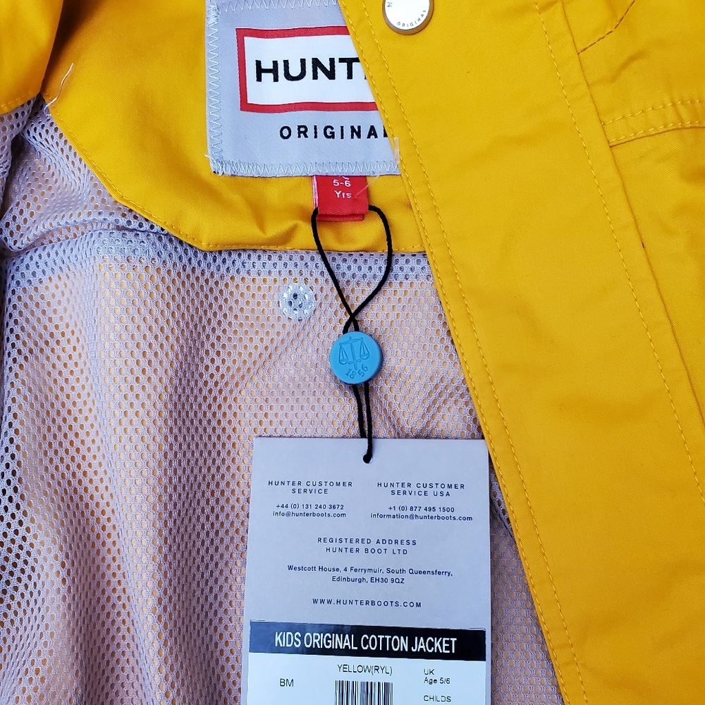 Kids Hunter cotton jacket size 5/6